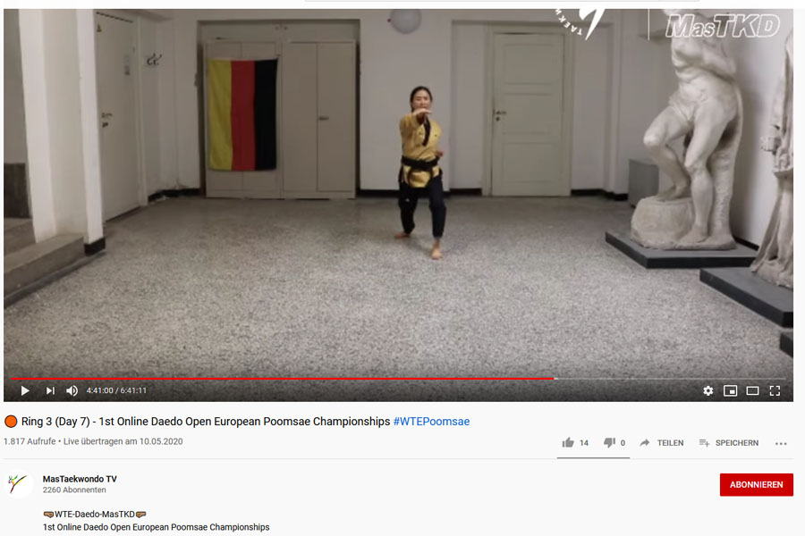 Online Poomsae Championship